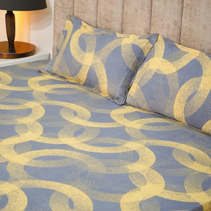 Buy Spirogy Printed Bedsheet Bedsheets from Vaaree