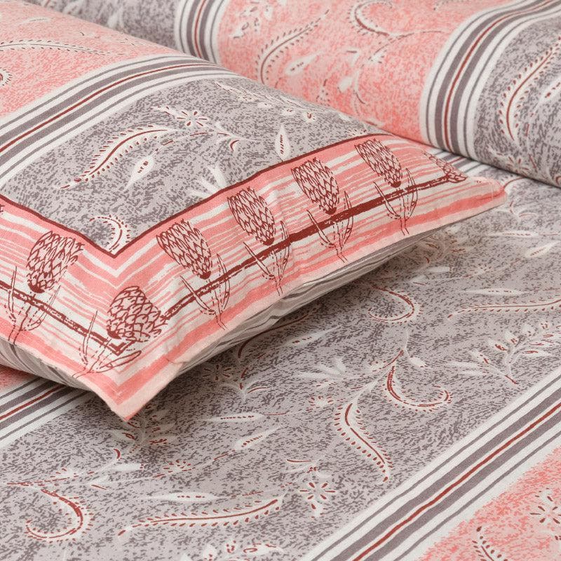 Buy Sumina Printed Bedsheet - Coral Bedsheets from Vaaree