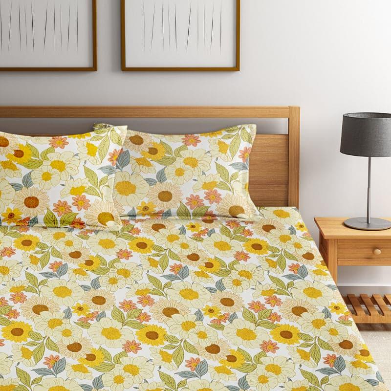 Buy Sunshine Hue Bedsheet Bedsheets from Vaaree