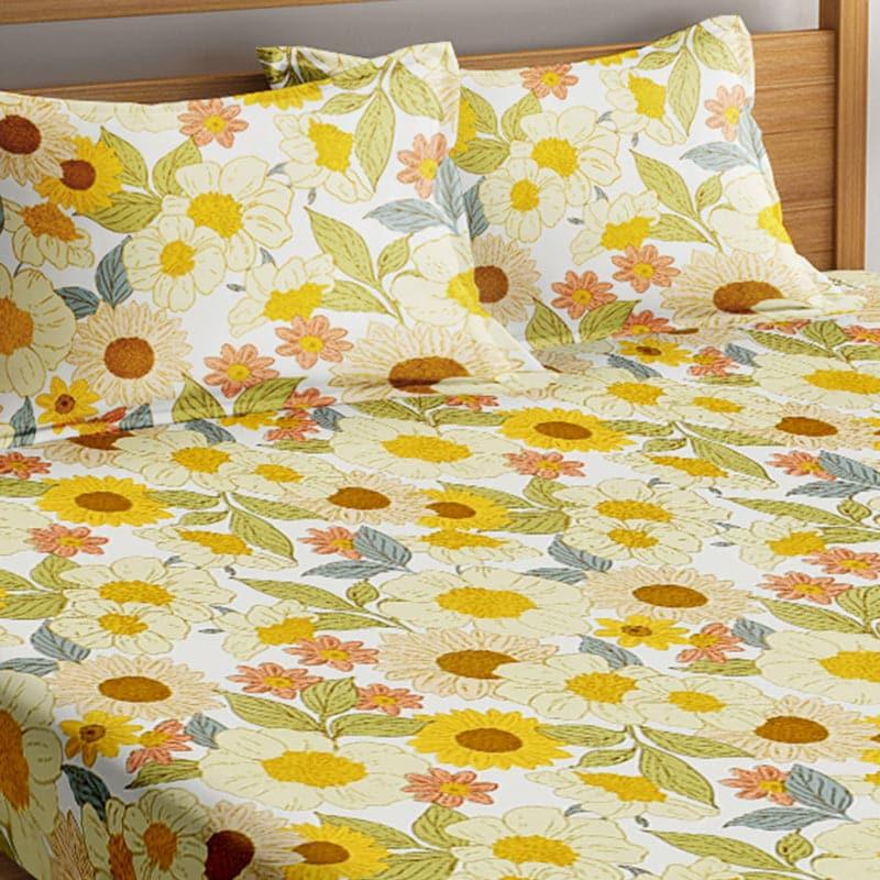 Buy Sunshine Hue Bedsheet Bedsheets from Vaaree