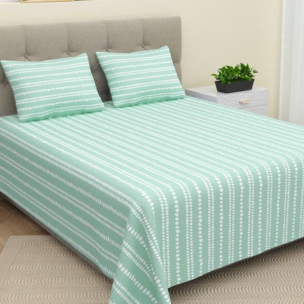 Buy Sybil Striped Bedsheet Bedsheets from Vaaree