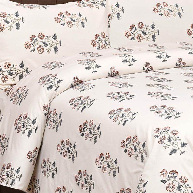 Buy Tamiksha Printed Bedsheet - Brown Bedsheets from Vaaree