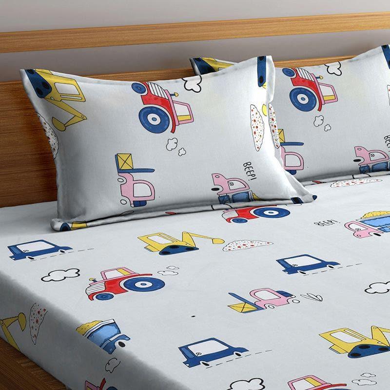 Buy Traffic Trolly Bedsheet Bedsheets from Vaaree