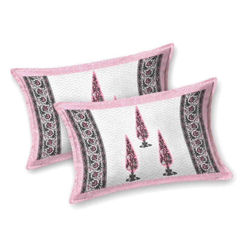 Buy Trinakshi Printed Bedsheet - Pink Bedsheets from Vaaree