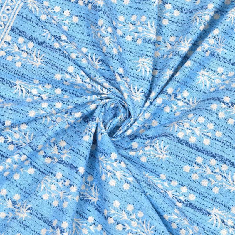 Buy Tulia Bedsheet - Blue Bedsheets from Vaaree