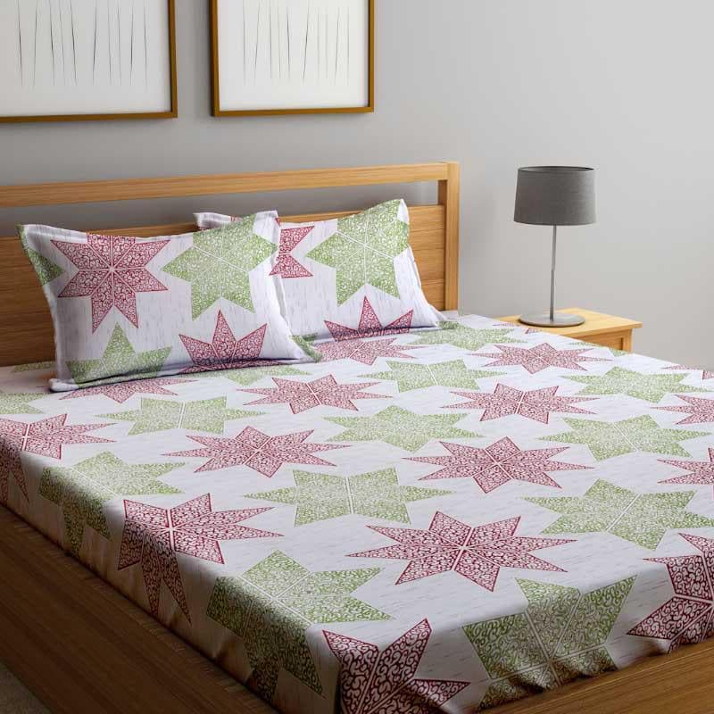 Buy Twinkling Zest Bedsheet Bedsheets from Vaaree