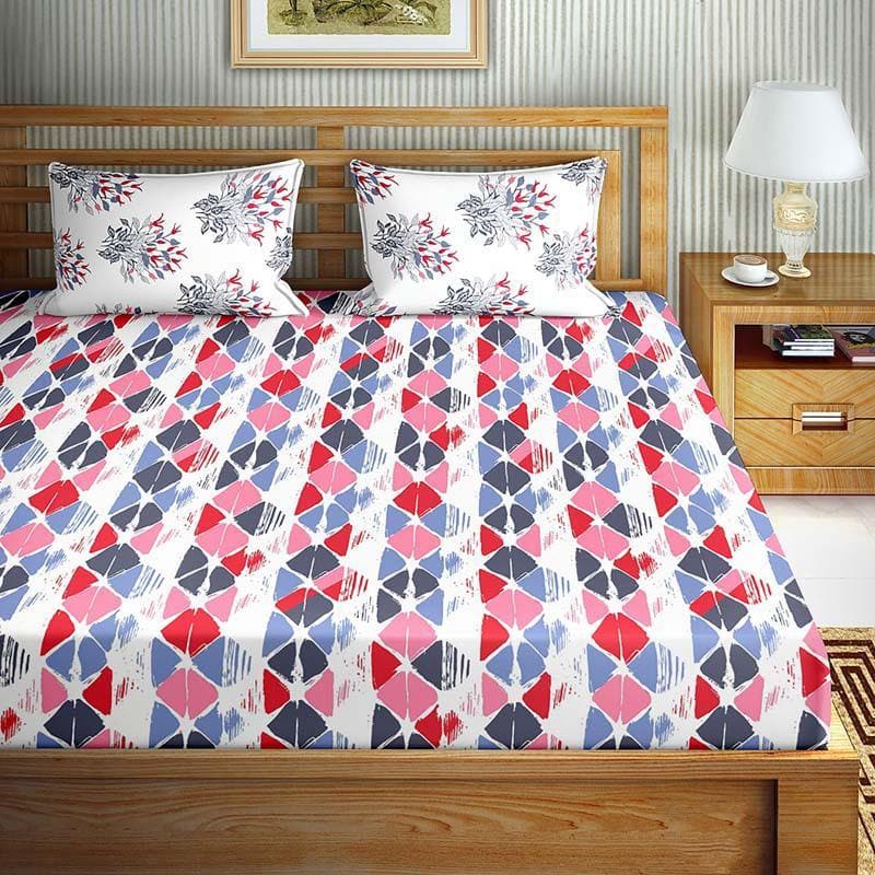 Buy Tylar Printed Bedsheet Bedsheets from Vaaree