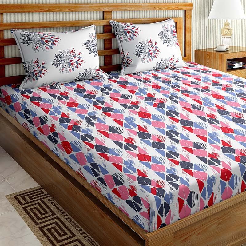 Buy Tylar Printed Bedsheet Bedsheets from Vaaree