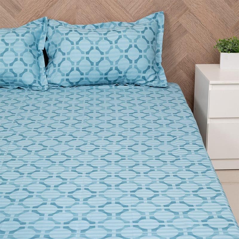 Buy Ulrika Neva Bedsheet - Blue Bedsheets from Vaaree