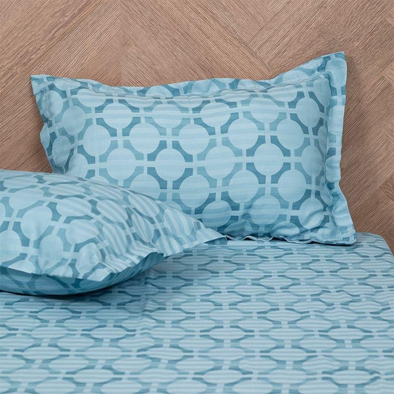 Buy Ulrika Neva Bedsheet - Blue Bedsheets from Vaaree