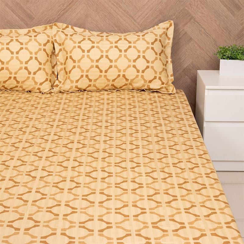 Buy Ulrika Neva Bedsheet - Brown Bedsheets from Vaaree