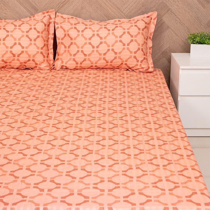 Buy Ulrika Neva Bedsheet - Rust Bedsheets from Vaaree