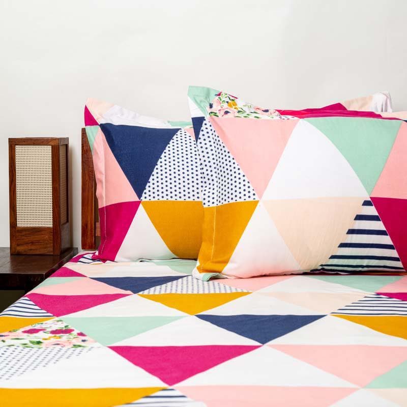 Buy Vibrant Wonders Bedsheet Bedsheets from Vaaree