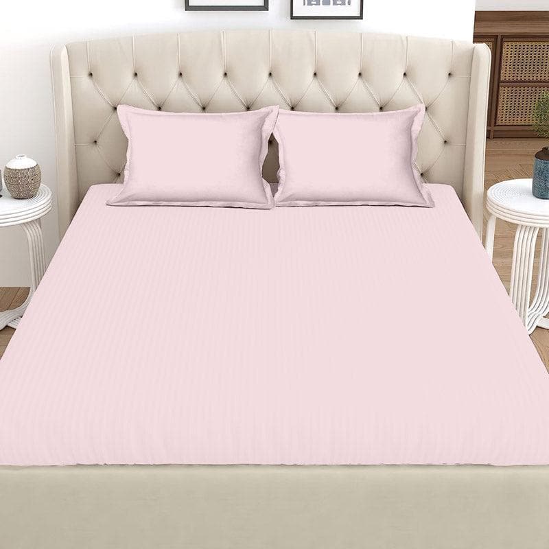 Buy Vizag Solid Bedsheet - Powder Pink Bedsheets from Vaaree