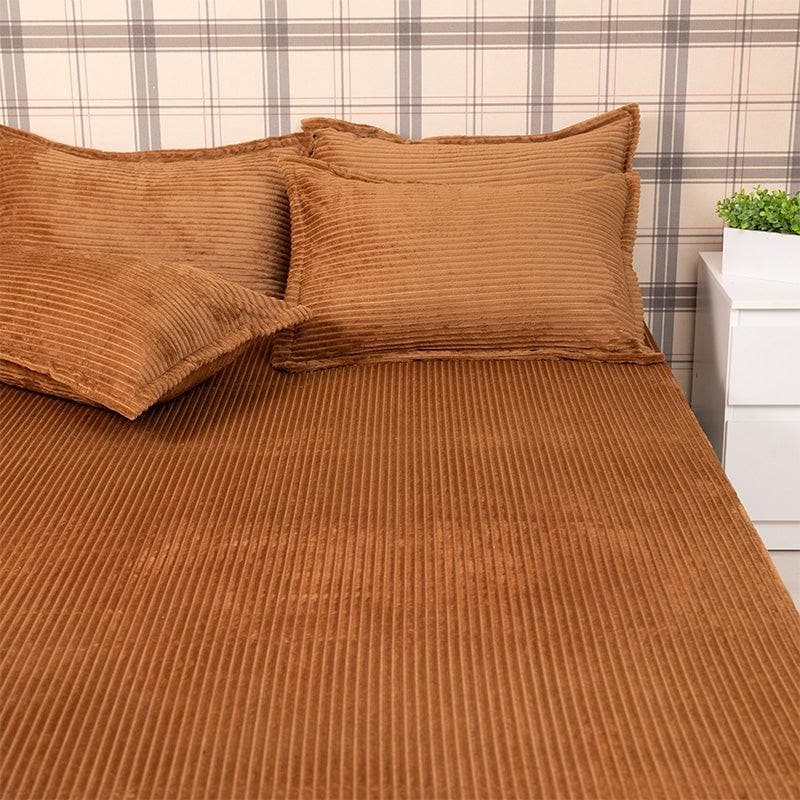 Bedsheets - Warm Cosy Bedsheets - Brown