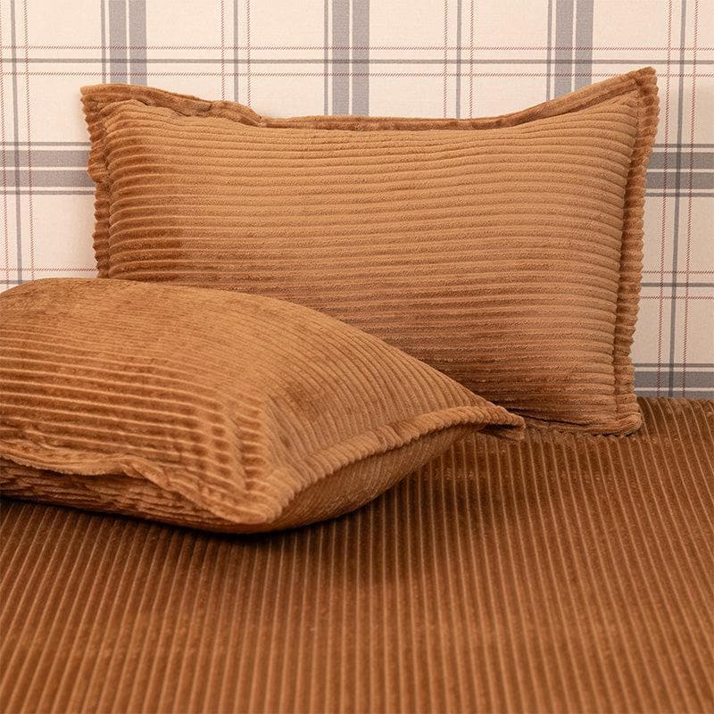 Bedsheets - Warm Cosy Bedsheets - Brown