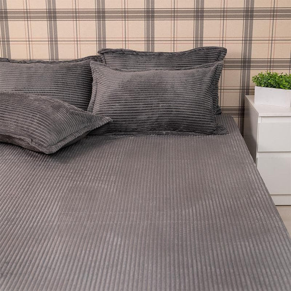 Bedsheets - Warm Cosy Bedsheets - Grey