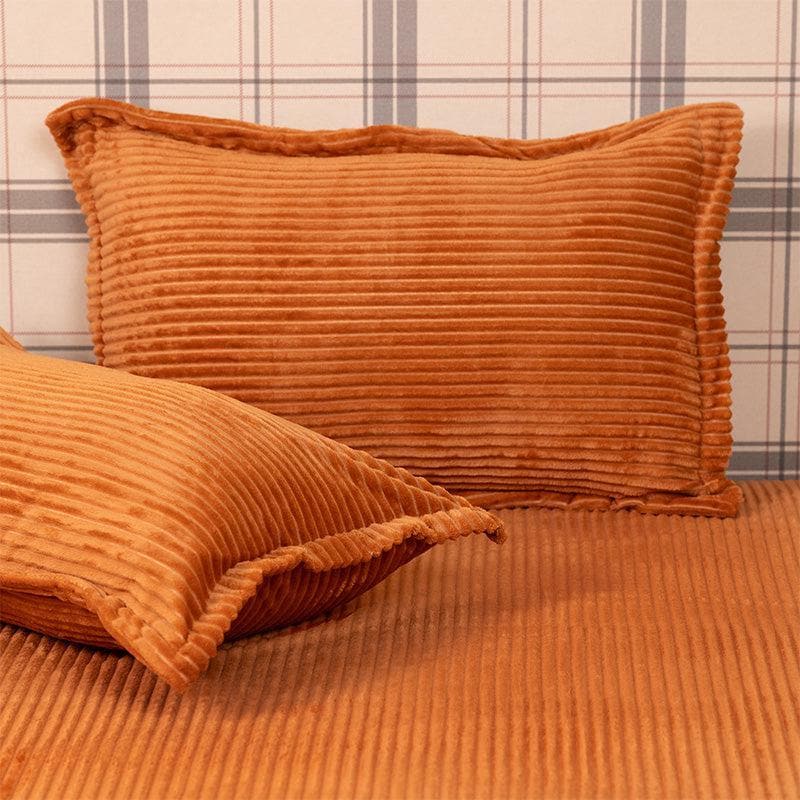 Bedsheets - Warm Cosy Bedsheets - Mustard