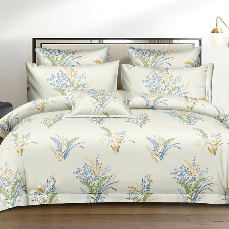 Bedsheets - Waterlily White Bedsheet