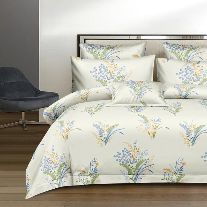 Bedsheets - Waterlily White Bedsheet