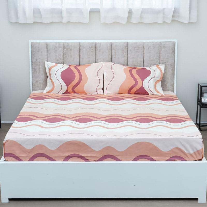 Buy Wavesy Printed Bedsheet Bedsheets from Vaaree