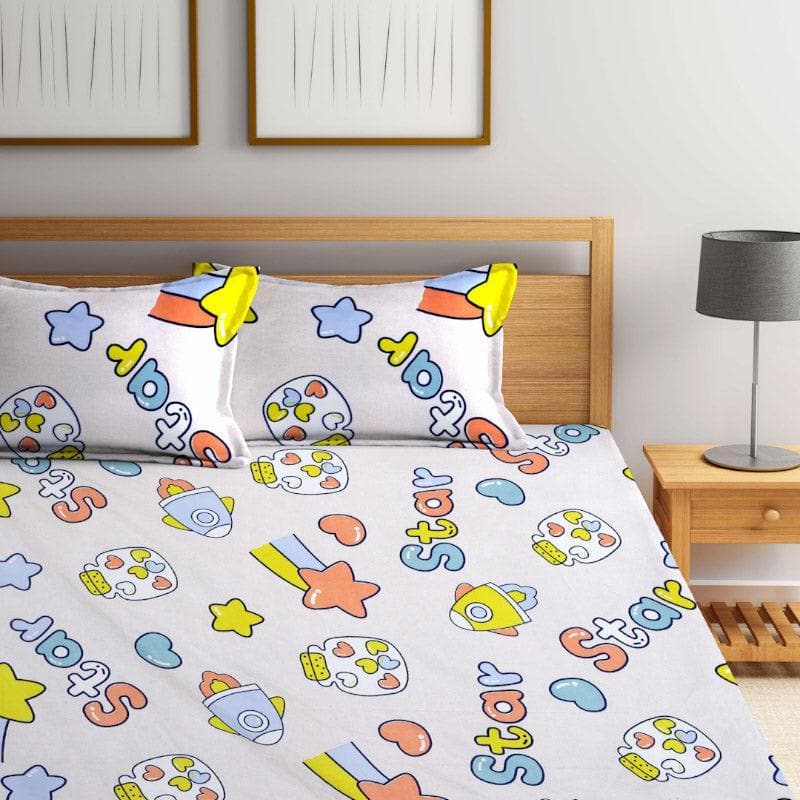 Buy Way To Stars Bedsheet Bedsheets from Vaaree