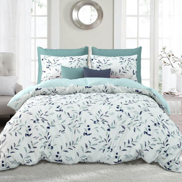 Buy Whimsy Vines Bedsheet - Green Bedsheets from Vaaree