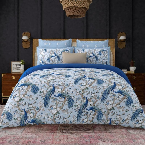 Bedsheets - Winged Wonders Bedsheet - Grey