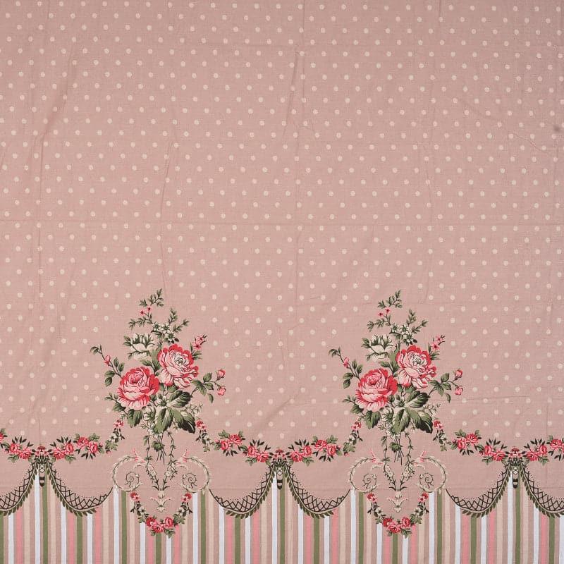 Buy Winova Floral Bedsheet - Peach Bedsheets from Vaaree