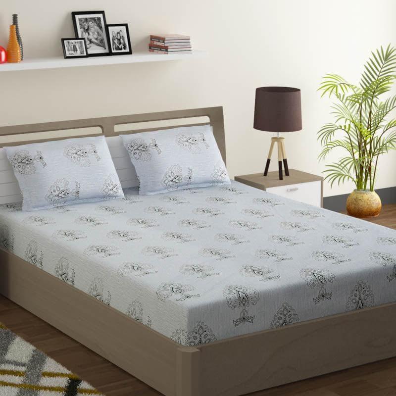 Buy Wonder Spread Bedsheet - Blue Bedsheets from Vaaree