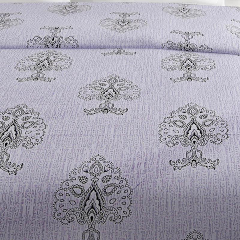 Buy Wonder Spread Bedsheet - Grey Bedsheets from Vaaree