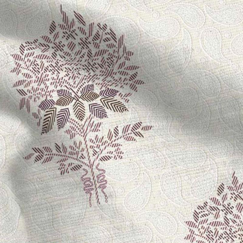 Buy Woodblock Print Bedsheet - Salmon Bedsheets from Vaaree