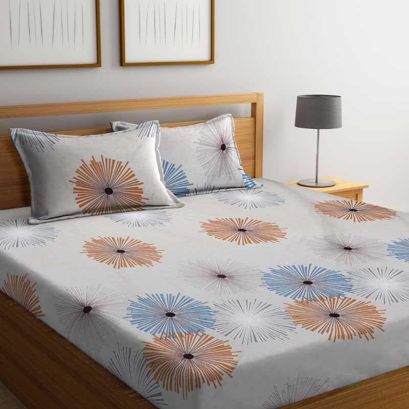 Buy Wren Printed Bedsheet Bedsheets from Vaaree