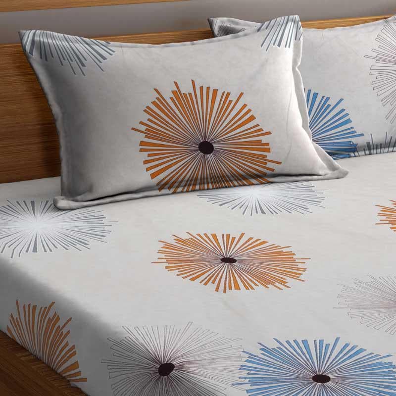 Buy Wren Printed Bedsheet Bedsheets from Vaaree