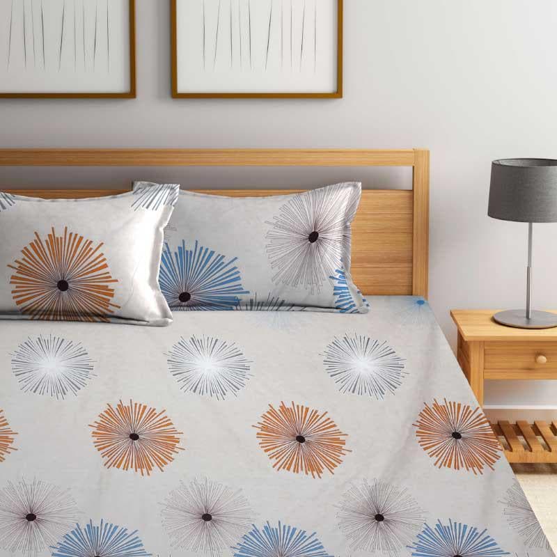 Buy Wren Printed Bedsheet Bedsheets from Vaaree