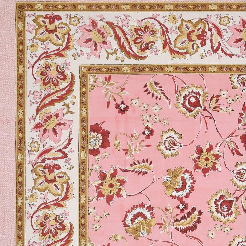 Buy Yahan Floral Bedsheet - Pink Bedsheets from Vaaree