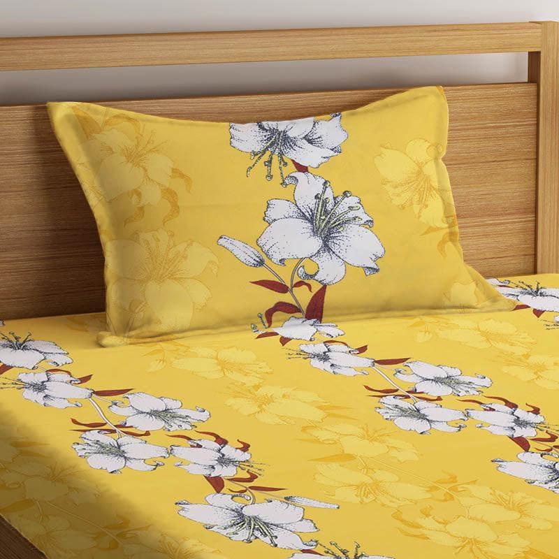 Buy Yellow Yee Bedsheet Bedsheets from Vaaree