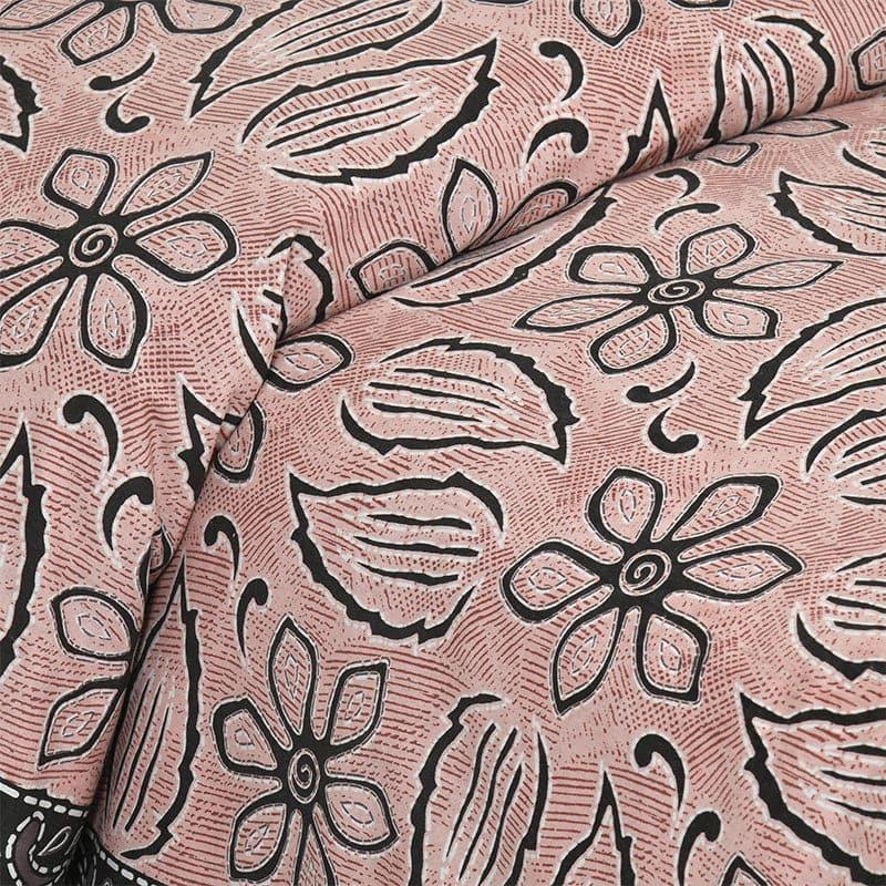 Buy Yuvara Floral Bedsheet - Pink Bedsheets from Vaaree