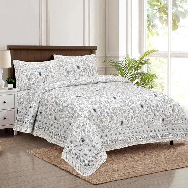 Bedsheets - Zabini Zoe Bedsheet - Blue