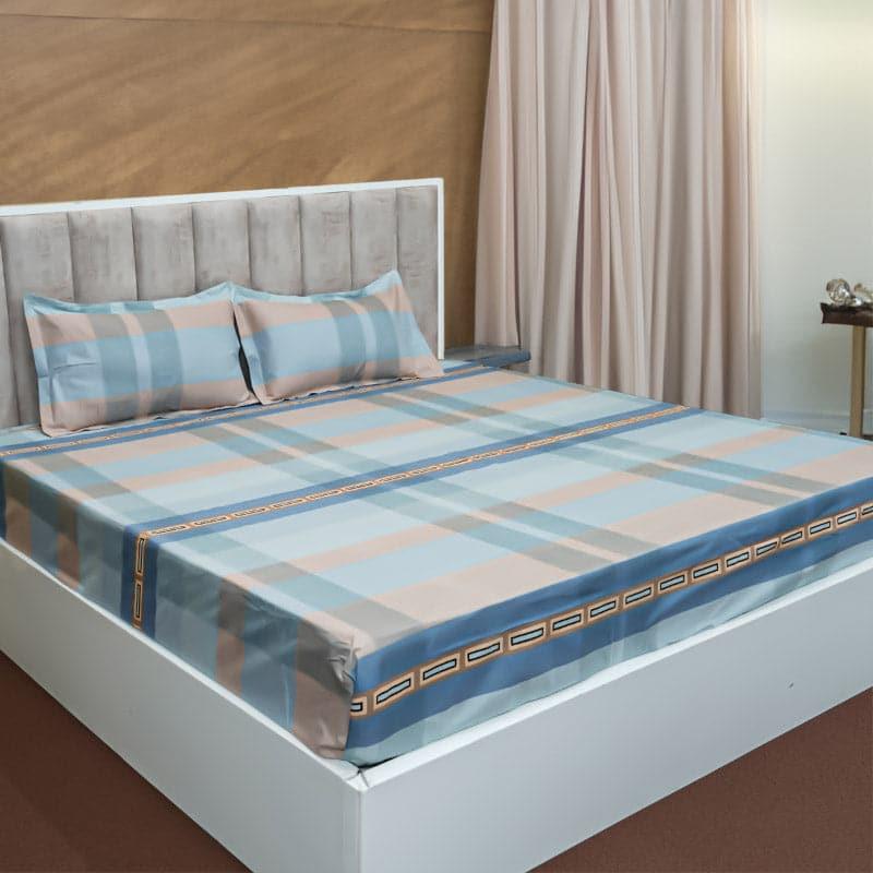 Buy Zooma Checks Bedsheet Bedsheets from Vaaree