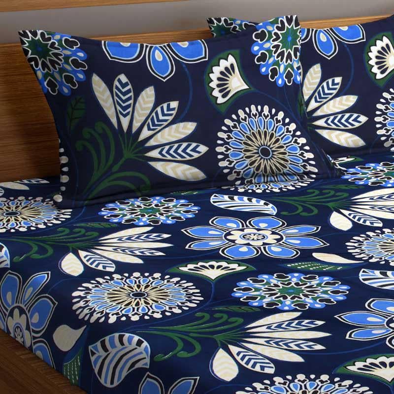 Buy Zuri Printed Bedsheet Bedsheets from Vaaree