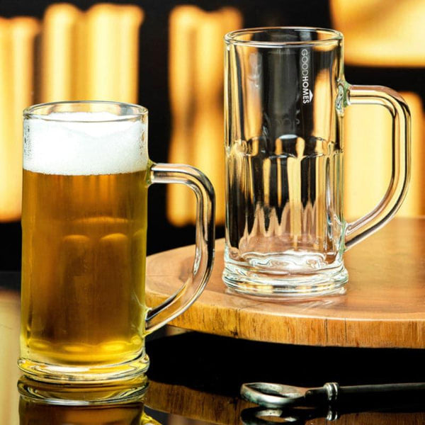 Buy Allur Beer Mug (380 ML) - Set Of Six Beer Mugs from Vaaree