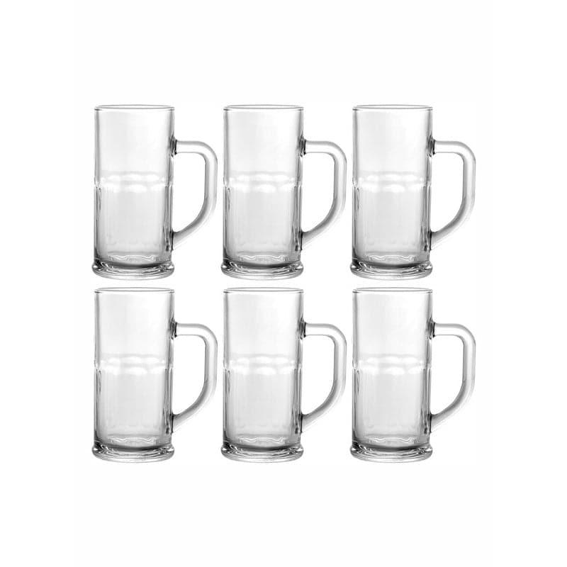 Buy Allur Beer Mug (380 ML) - Set Of Six Beer Mug & Glass from Vaaree