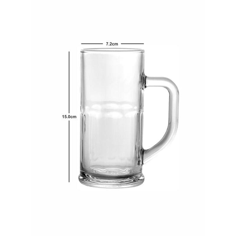 Buy Allur Beer Mug (380 ML) - Set Of Six Beer Mug & Glass from Vaaree