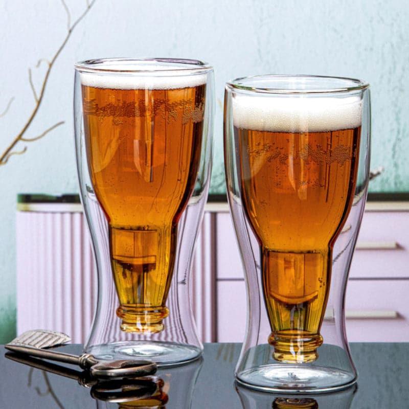 Buy Athena Beer Glass (350 ML) - Set Of Two Beer Glasses from Vaaree