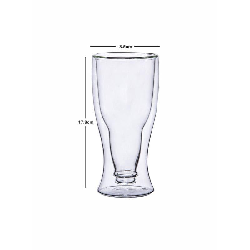 Buy Athena Beer Glass (350 ML) - Set Of Two Beer Glasses from Vaaree