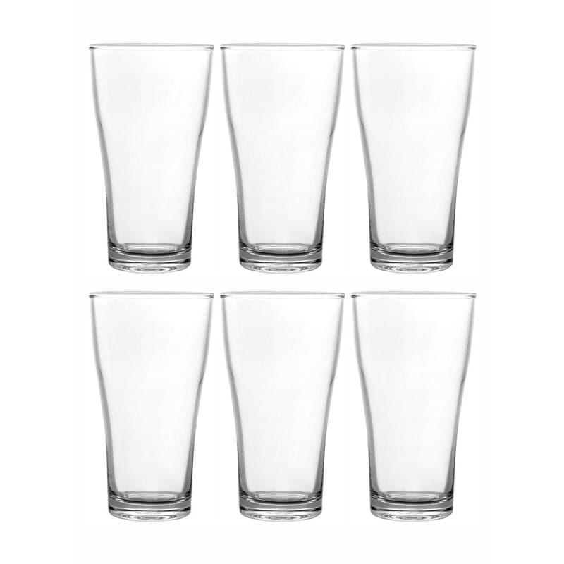 Buy Avalon Beer Glass (410 ML) - Set Of Six Beer Glasses from Vaaree