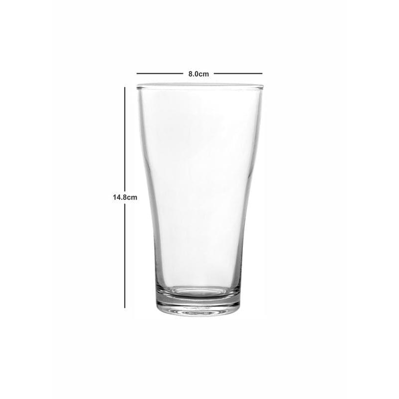 Buy Avalon Beer Glass (410 ML) - Set Of Six Beer Glasses from Vaaree