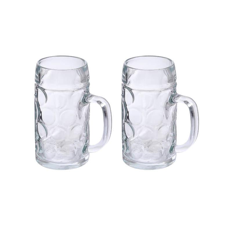 Buy Baily Beer Mug (550 ML) - Set Of Two Beer Mug & Glass from Vaaree