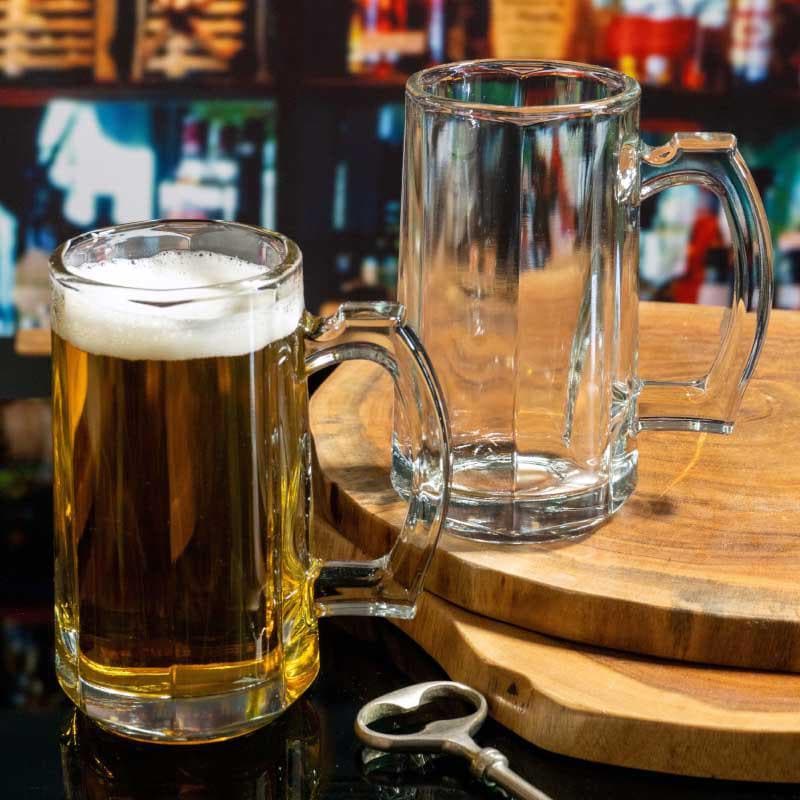 Beer Mug & Glass - Maziah Beer Mug (230 ml ) - Set Of Two